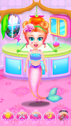 Captura de Pantalla 5 Princess Mermaid At Hair Salon android