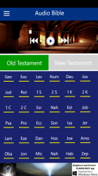 Capture 3 The Holy Bible with Audio windows