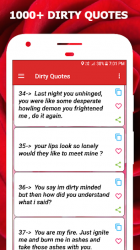 Captura de Pantalla 3 Dirty Quotes and Dirty Messages android