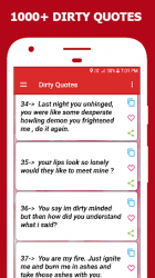 Screenshot 6 Dirty Quotes and Dirty Messages android