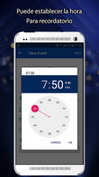 Screenshot 4 Evento recordatorio con alarma android