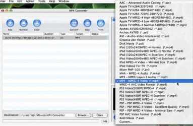 Screenshot 2 Mp4 Converter mac