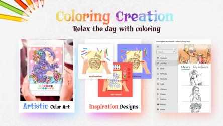 Captura de Pantalla 4 Coloring Book for Mandala - Adults Coloring Book windows
