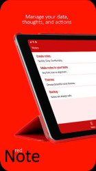 Screenshot 12 Red Note - notepad, notes with password android
