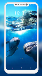 Captura de Pantalla 4 Dolphin Wallpaper android