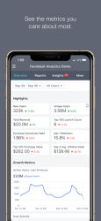 Screenshot 1 Facebook Analytics iphone
