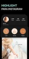 Captura de Pantalla 10 Highlight Cover - instagram Historias Destacadas android