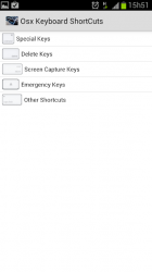 Screenshot 3 OSX Atajos de teclado android