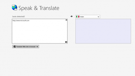 Captura 2 Speak & Translate windows