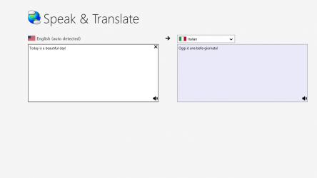 Captura 1 Speak & Translate windows