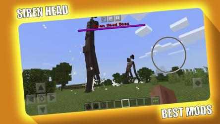 Capture 10 Siren Head Mod for Minecraft PE - MCPE android