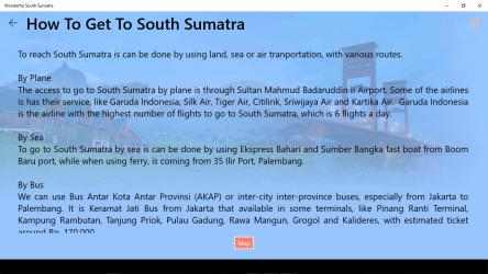 Imágen 7 Wonderful South Sumatra windows