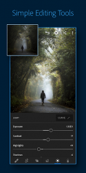 Capture 3 Adobe Lightroom: Editar fotos android