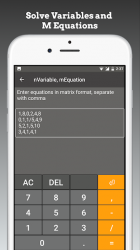 Screenshot 5 Linear Equation System Solver android