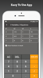 Imágen 3 Linear Equation System Solver android