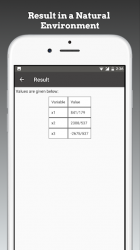 Image 4 Linear Equation System Solver android