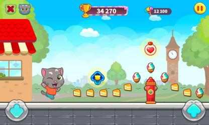 Captura 2 Talking Tom Candy Run android