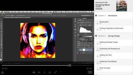 Captura de Pantalla 3 Course For PhotoShop CC Designing Album Covers windows