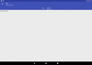 Captura 11 Online Compiler - Code on Mobile android