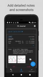 Captura 3 FX Journal - Daily Trading Journal android