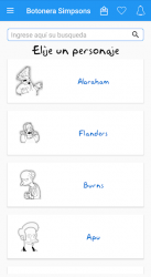 Screenshot 3 Botonera - Frases Simpsonianas- Audios android