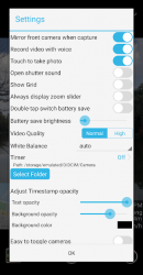 Screenshot 6 Timestamp Camera Free android