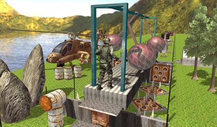 Captura de Pantalla 14 campo de entrenamiento del ejército de los android