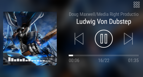 Captura 3 Blure Music - theme for CarWebGuru Launcher android