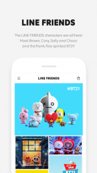 Captura de Pantalla 2 LINE FRIENDS - characters / backgrounds / GIFs android