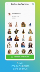 Captura de Pantalla 7 Stickers Católicos para WhatsApp android