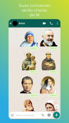 Screenshot 8 Stickers Católicos para WhatsApp android