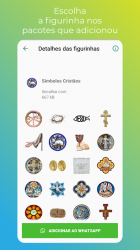Imágen 6 Stickers Católicos para WhatsApp android