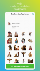 Imágen 4 Stickers Católicos para WhatsApp android