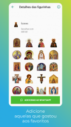 Screenshot 5 Stickers Católicos para WhatsApp android