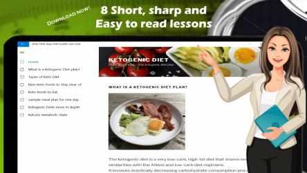 Captura 2 Keto Diet App Free Guide - Low Carb Ketogenic Diet windows