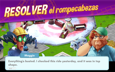 Capture 6 RollerCoaster Tycoon® Story android