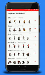Screenshot 10 Stickers de Left 4 Dead 2 para WhatsApp android