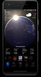 Captura de Pantalla 9 3D EARTH PRO - local weather forecast & rain radar android