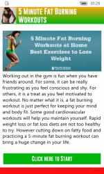 Imágen 1 5 Minute Fat Burning Workouts windows