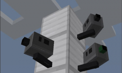 Captura de Pantalla 3 Mod de cámara de seguridad para Minecraft PE android