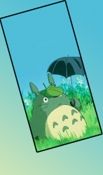 Captura de Pantalla 2 Totoro Anime Wall 4K android