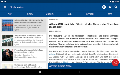 Screenshot 12 Börse & Aktien - finanzen.net android