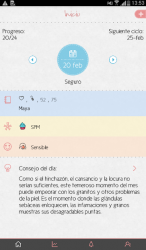 Screenshot 9 Maya: Períodos, Fertilidad y Ovulación android