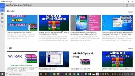 Captura de Pantalla 4 WinRAR : User Guide windows
