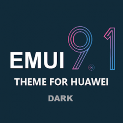 Screenshot 1 Dark Emui-9.1 Theme for Huawei android