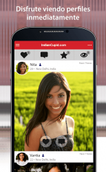 Captura de Pantalla 3 IndianCupid - App Citas India android
