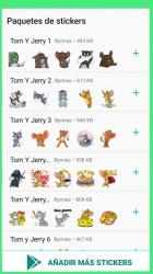 Screenshot 2 Sticker de Tom Y Jerry para WhatsApp WAStickersApp android
