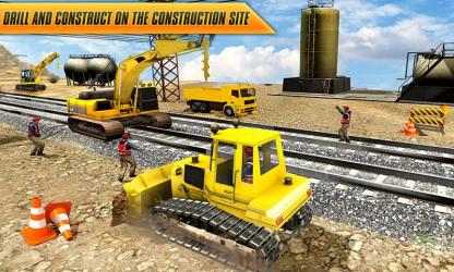 Captura 5 Train Track, Tunnel Railway Construction Game 2019 android
