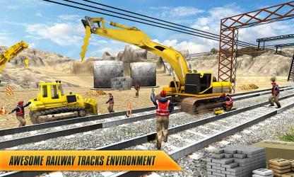 Screenshot 4 Train Track, Tunnel Railway Construction Game 2019 android