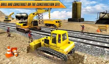 Captura de Pantalla 10 Train Track, Tunnel Railway Construction Game 2019 android